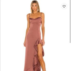 Revolve Sasha Satin Gown